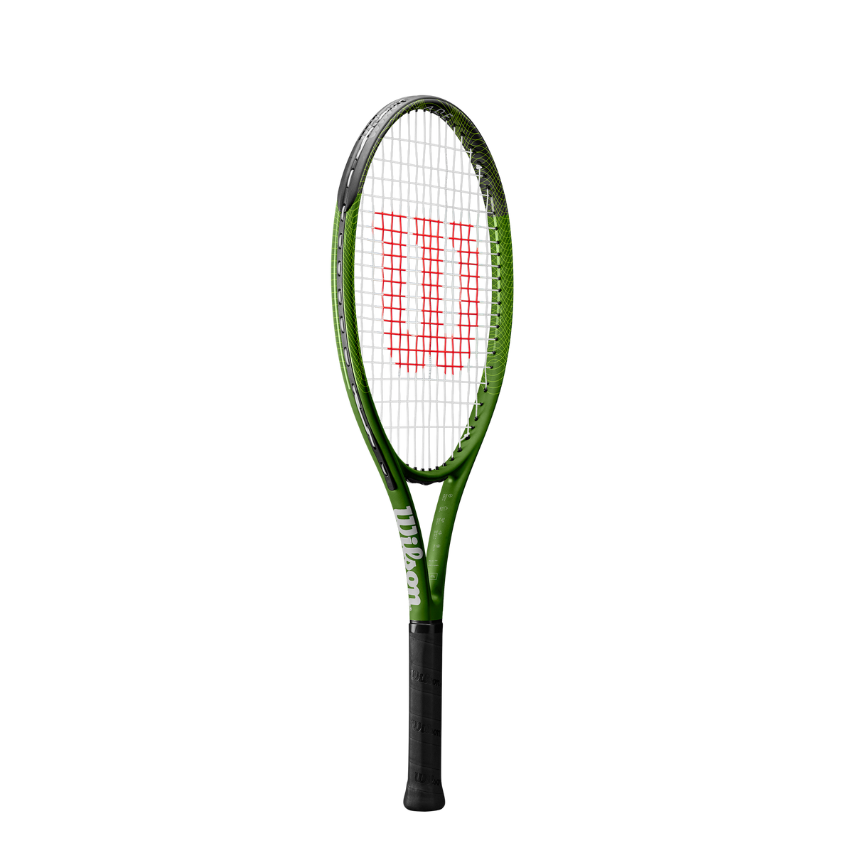 Wilson Blade Feel Comp Junior 25 Tennis Racket, Green/Black - main view