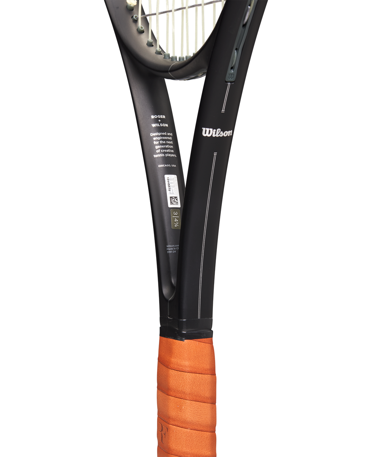 Wilson RF 01 Pro Tennis Racket Unstrung, Black/Blue - alternate view 2