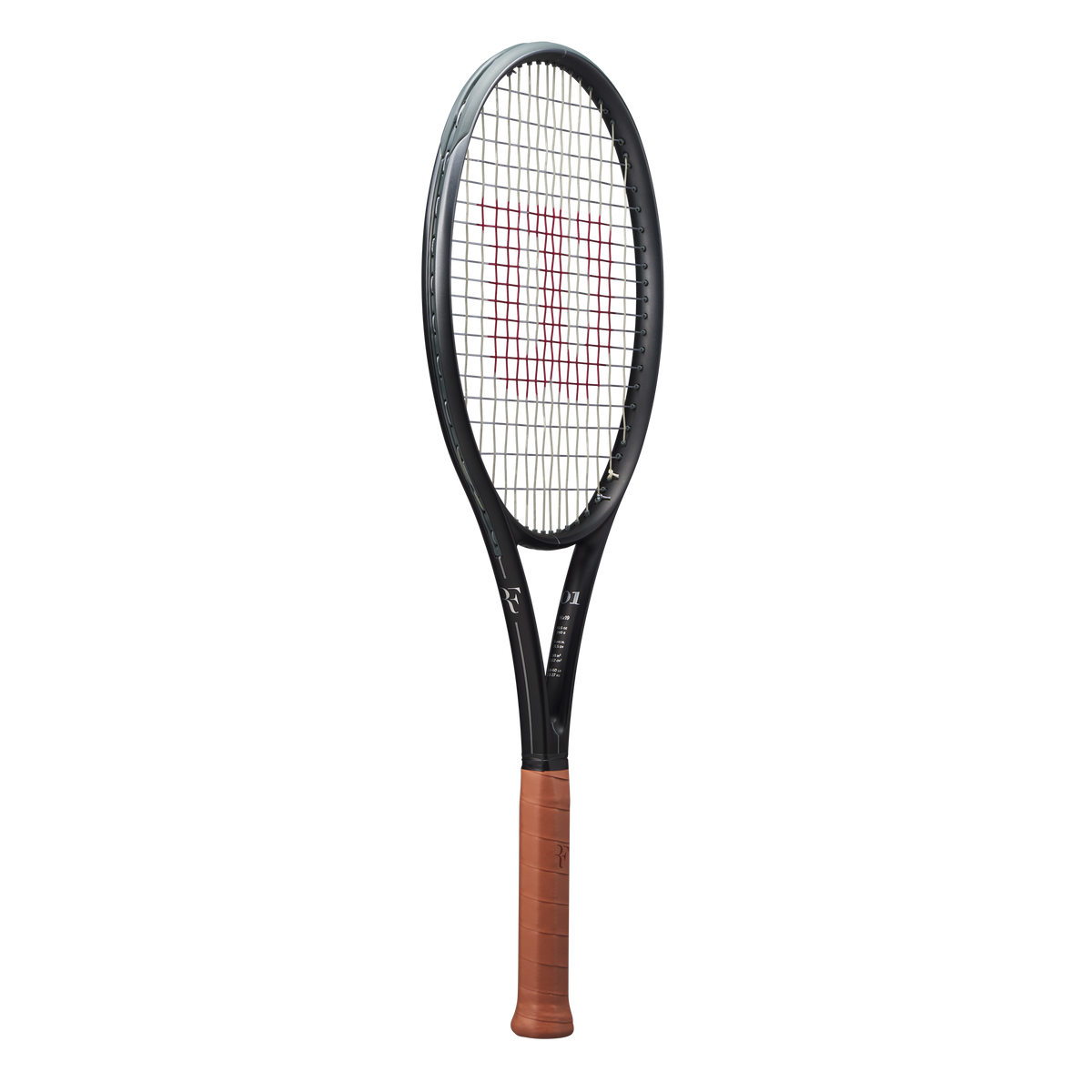 Wilson RF 01 Tennis Racket Unstrung, 98 sq in, Black/Blue - main view