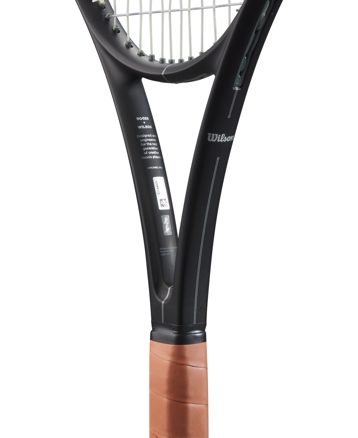 Wilson RF 01 Future Tennis Racket Unstrung, 98 sq in, 280g in Black/Blue - alternate view 3