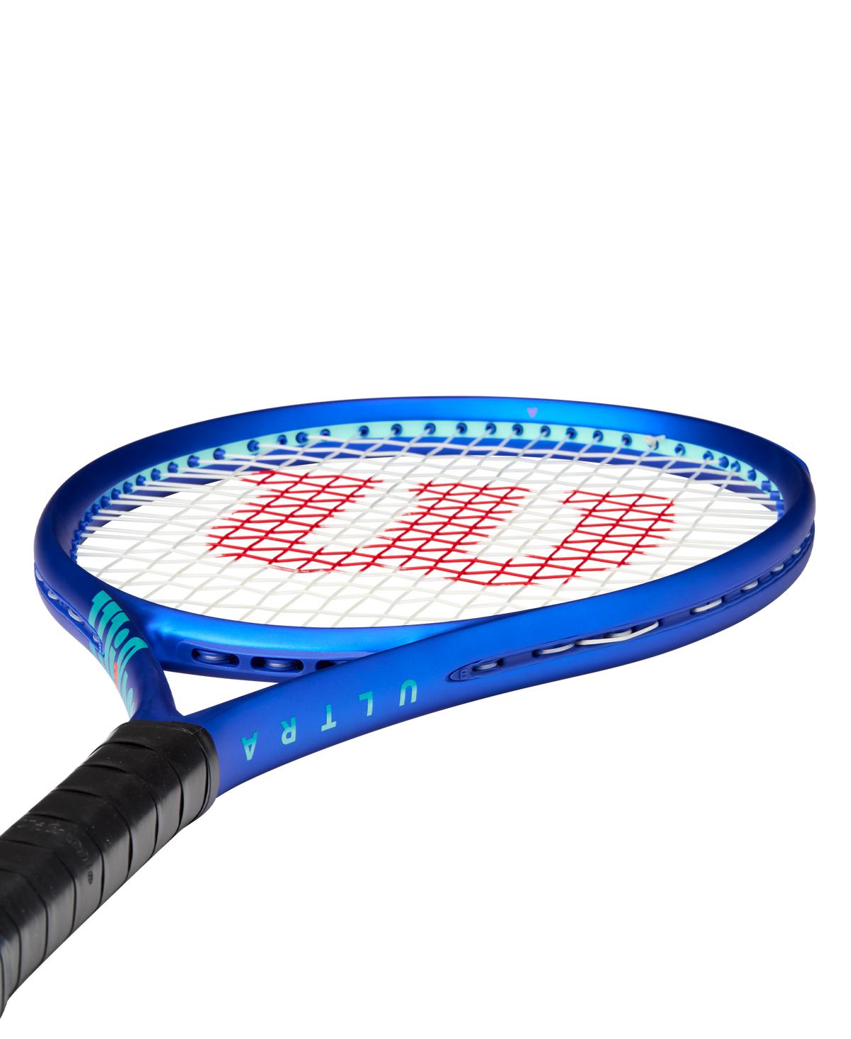 Wilson Ultra 26 V5 Junior Tennis Racket, Strung in Electric Indigo - alternate view 2
