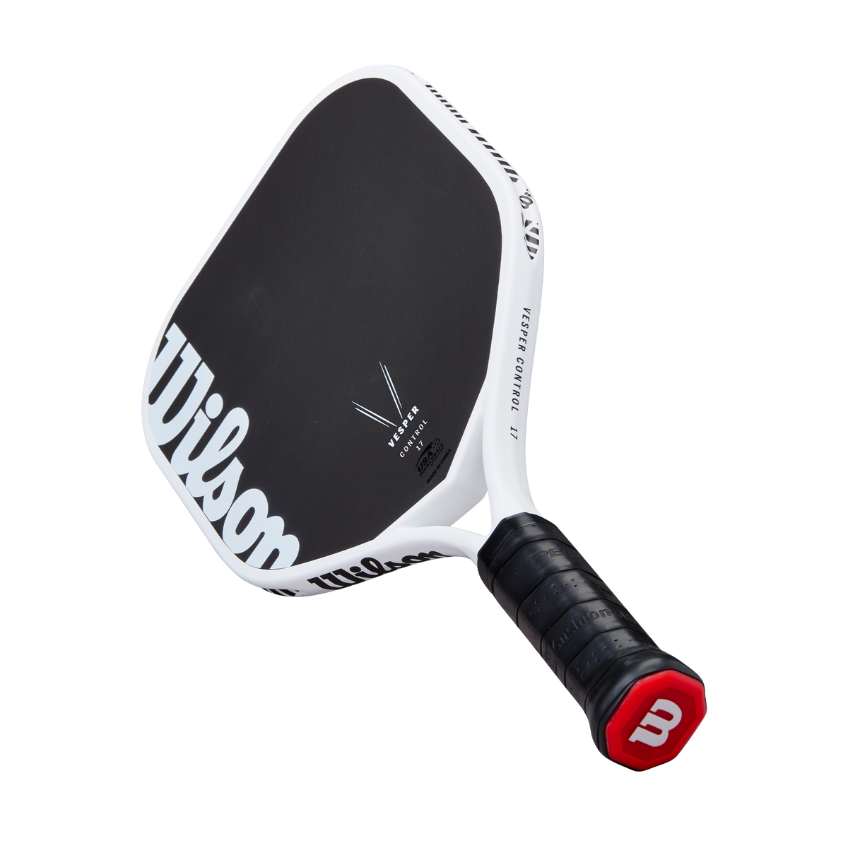 Wilson Vesper Control 17 Pickleball Paddle, Black - alternate view 5