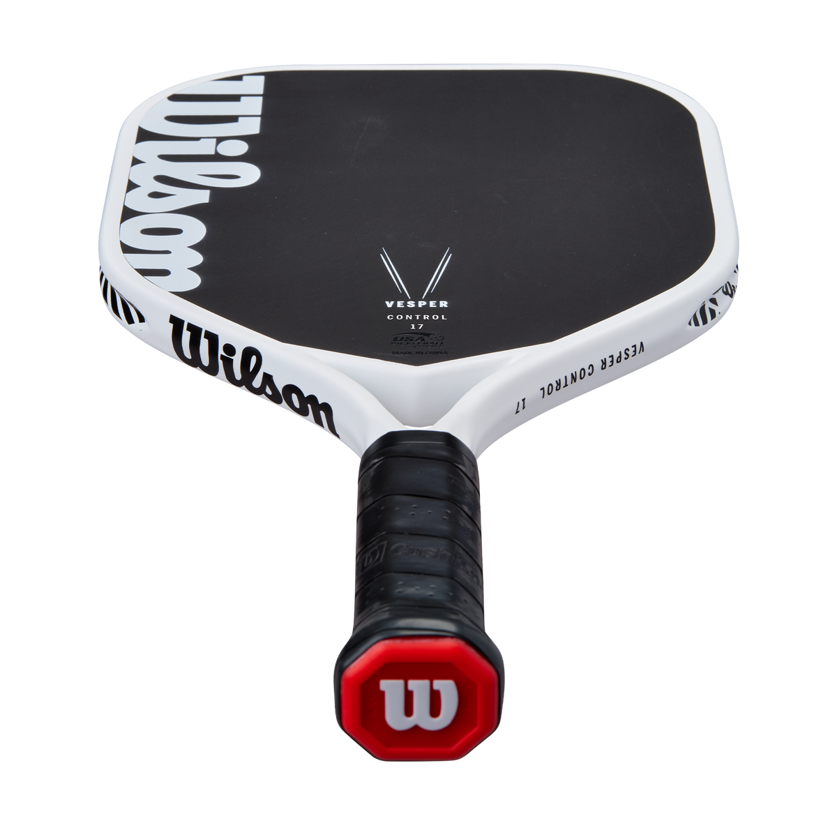 Wilson Vesper Control 17 Pickleball Paddle, Black - alternate view 3