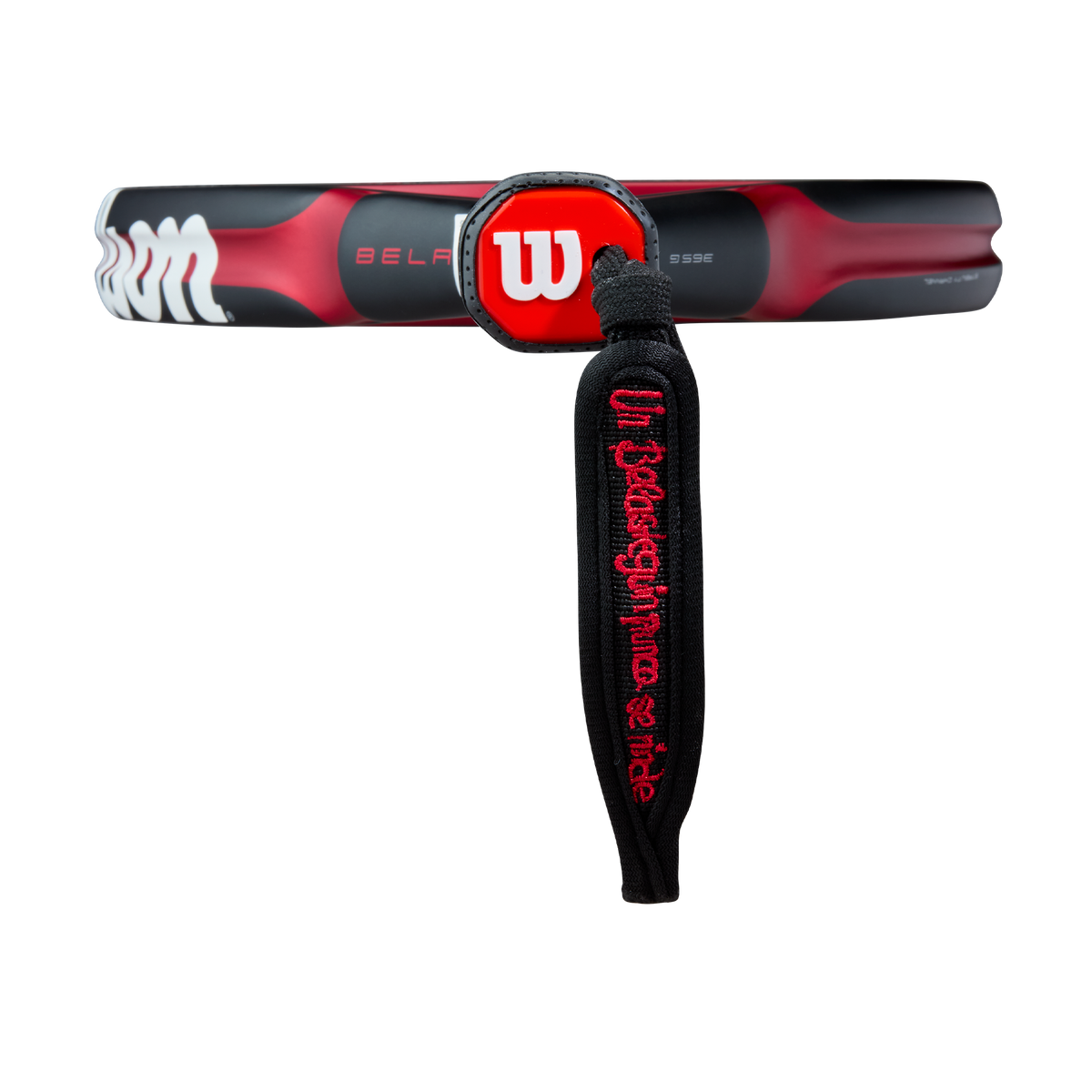 Wilson Bela V3 Padel Racket, Black/Red - alternate view 5