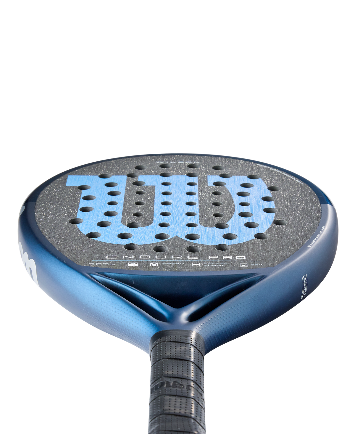 Wilson Endure Pro V1 Padel Racket, Blue/Black - alternate view 2