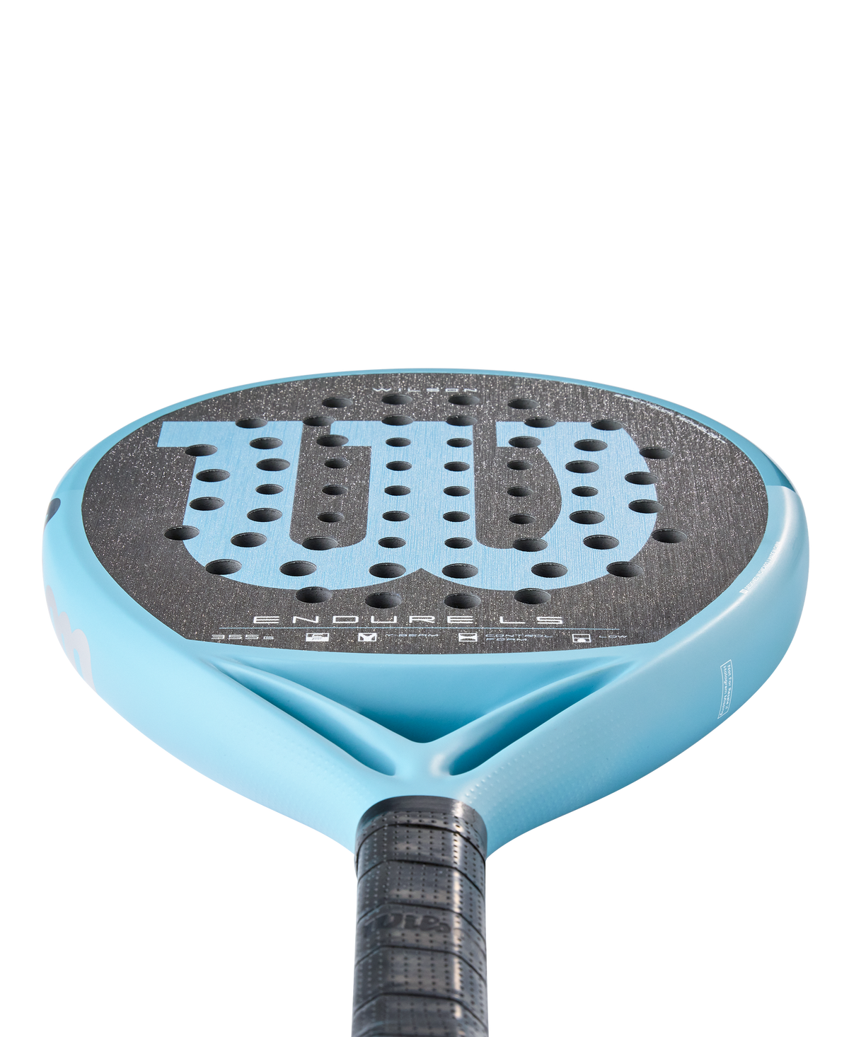 Wilson Endure LS V1 Padel Racket, Blue/Black - alternate view 3