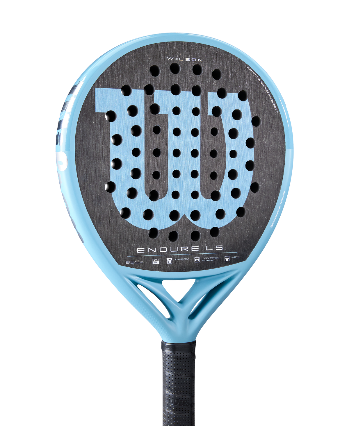 Wilson Endure LS V1 Padel Racket, Blue/Black - alternate view 4