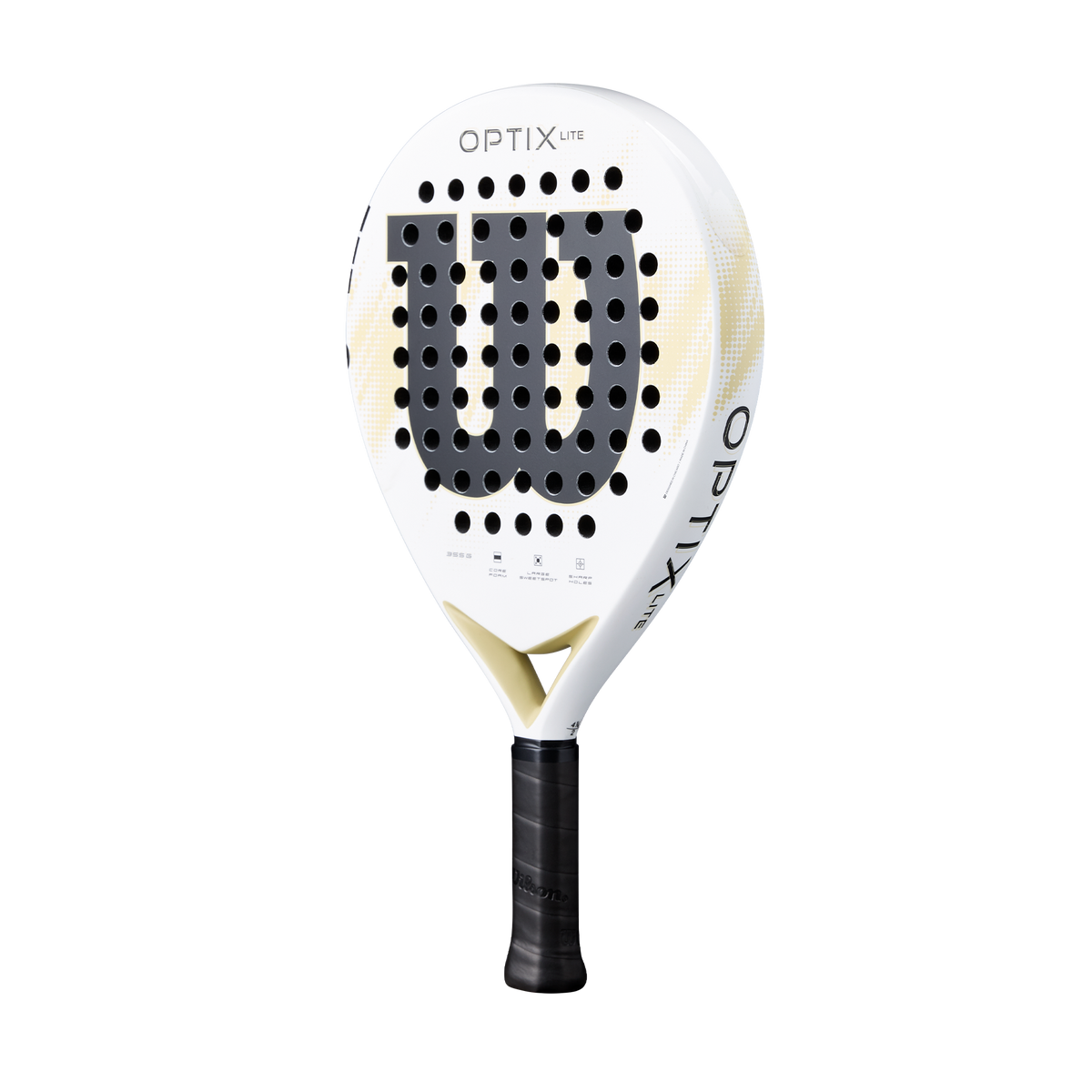 Wilson Optix V2 Lite Padel Racket, White - alternate view 2