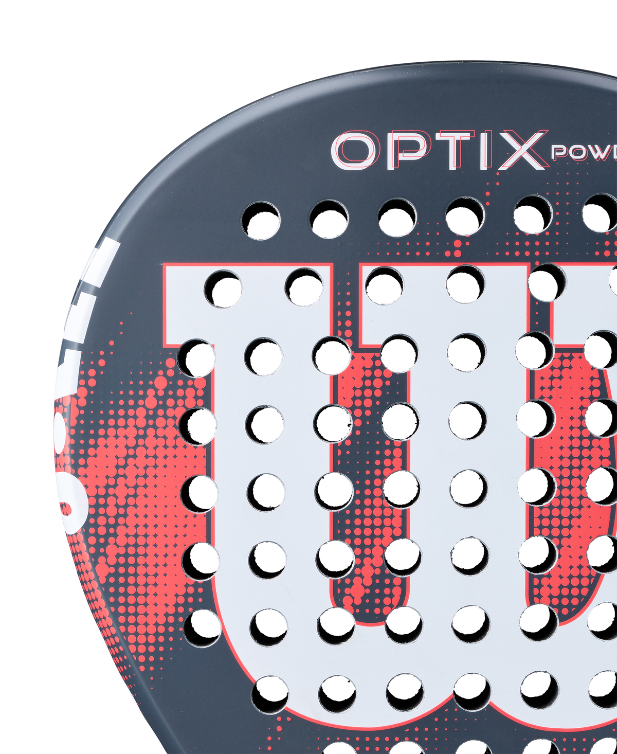 Wilson Optix V2 Power Padel Racket, Red - alternate view 4