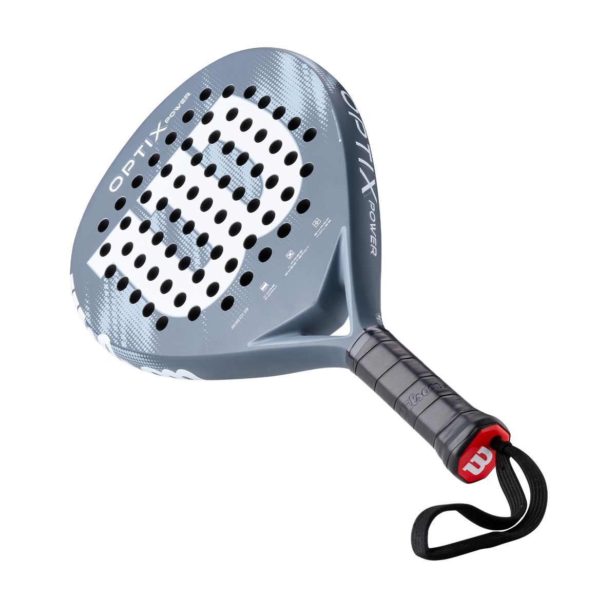 Wilson Optix V2 Power Padel Racket, Blue - alternate view 6