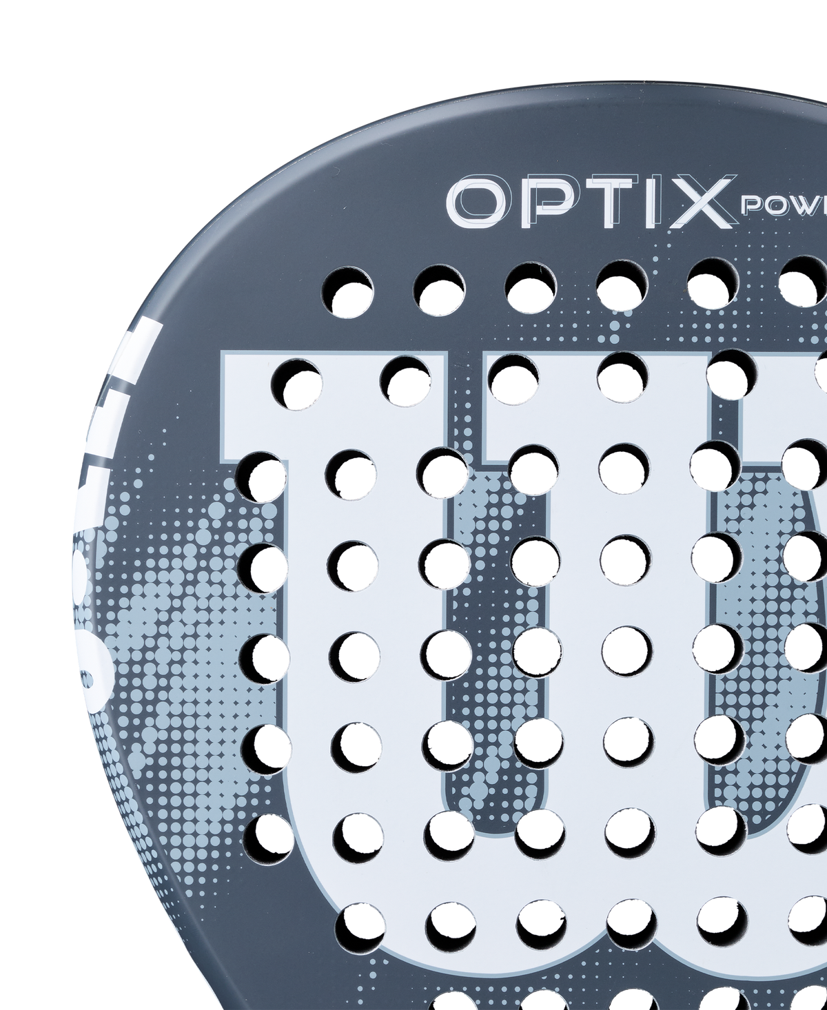 Wilson Optix V2 Power Padel Racket, Blue - alternate view 4