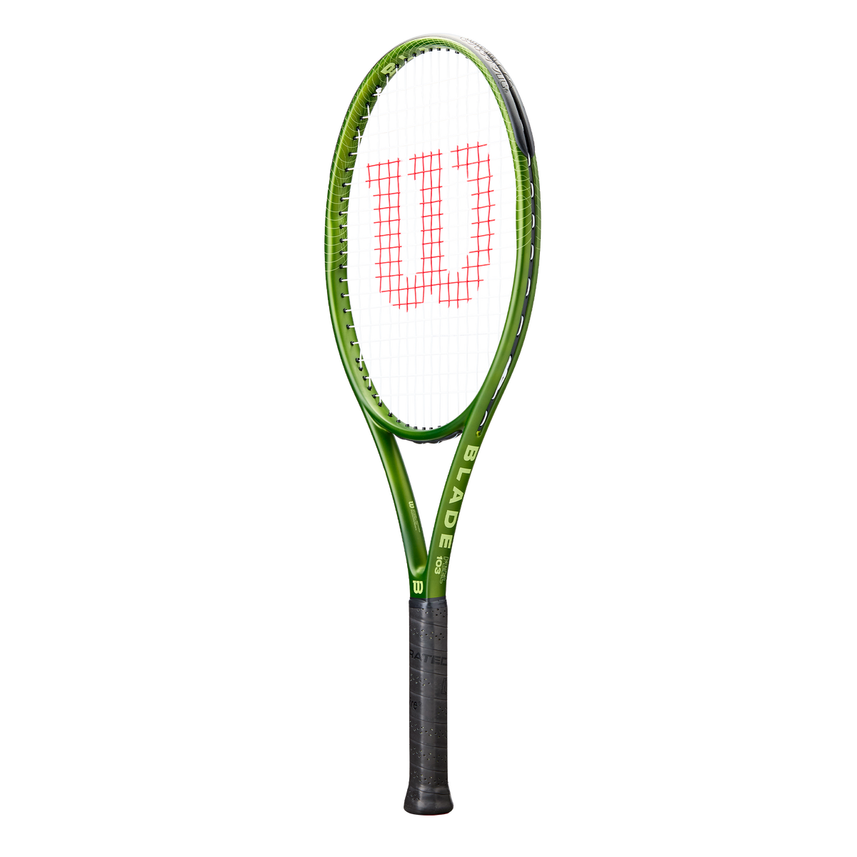 Wilson Blade Feel 103 Tennis Racket, Green - alternate view 1