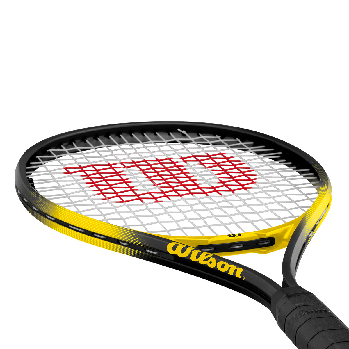 Wilson Energy XL Tennis Racket, Black/Yellow, 4 3/8 Inch Grip - alternate view 2