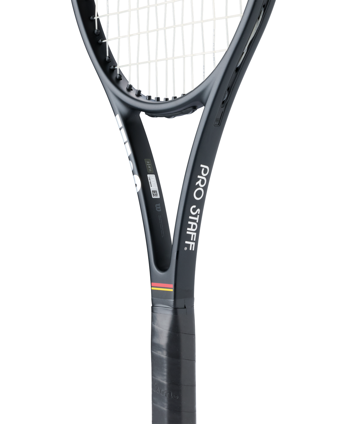 Wilson Pro Staff 97 Classic Tennis Racket, Unstrung in Black - alternate view 4