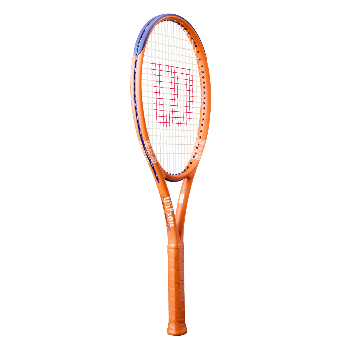 Wilson Ultra 100 V5 Roland-Garros 2026 Tennis Racket, Unstrung in Clay - main view