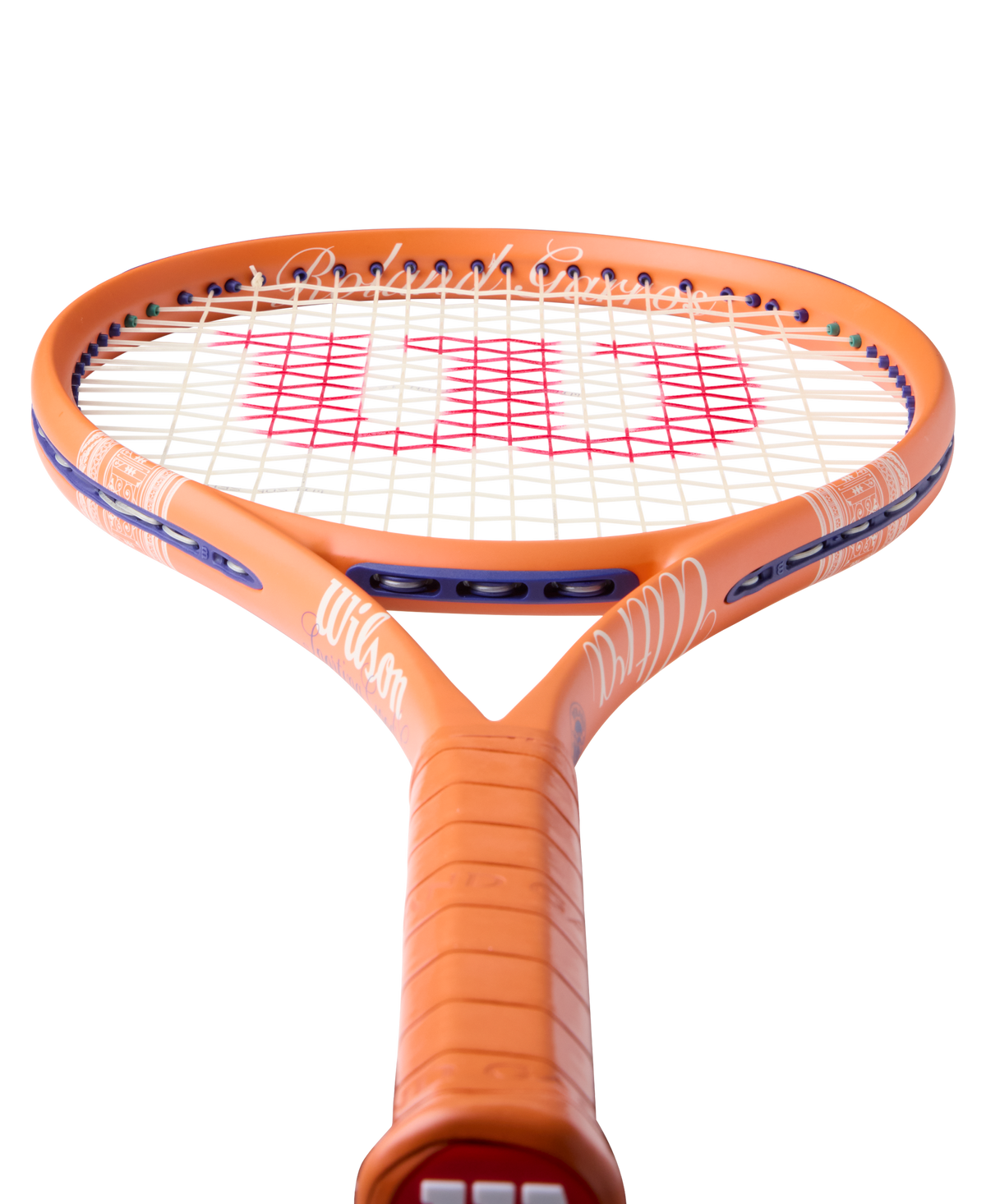 Wilson Ultra 100 V5 Roland-Garros 2026 Tennis Racket, Unstrung in Clay - alternate view 2