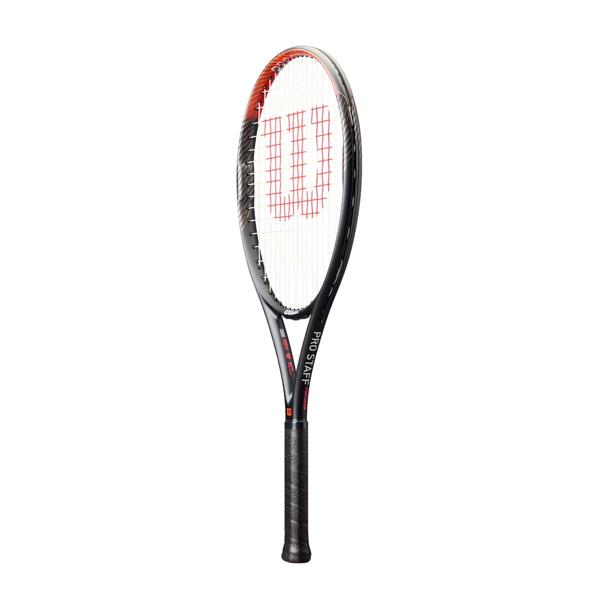 Wilson Pro Staff Precision NXT 26 Junior Tennis Racket, Strung in Black/Red - alternate view 1
