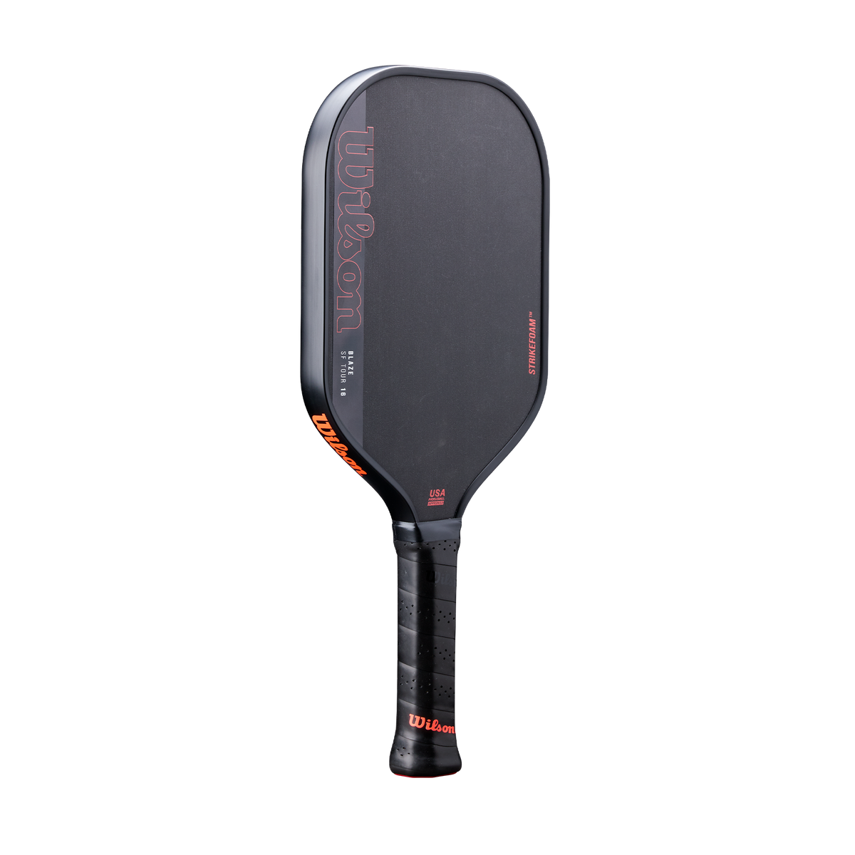 Wilson Blaze StrikeFoam Tour 16 Pickleball Paddle, Black/Red - alternate view 1