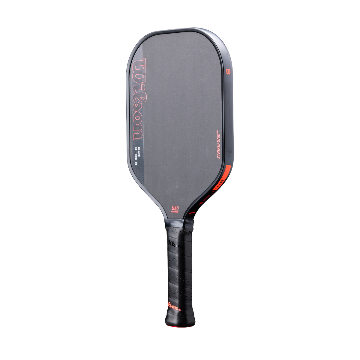 Wilson Blaze StrikeFoam Tour 16 Pickleball Paddle, Black/Red - alternate view 2