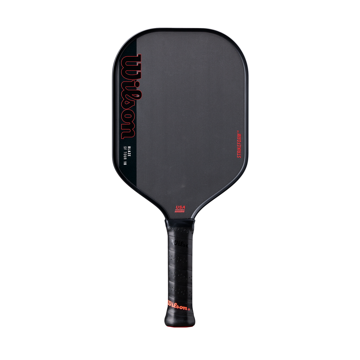 Wilson Blaze StrikeFoam Tour 16 Pickleball Paddle, Black/Red - main view