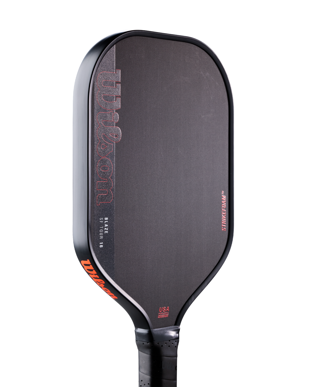 Wilson Blaze StrikeFoam Tour 16 Pickleball Paddle, Black/Red - alternate view 4