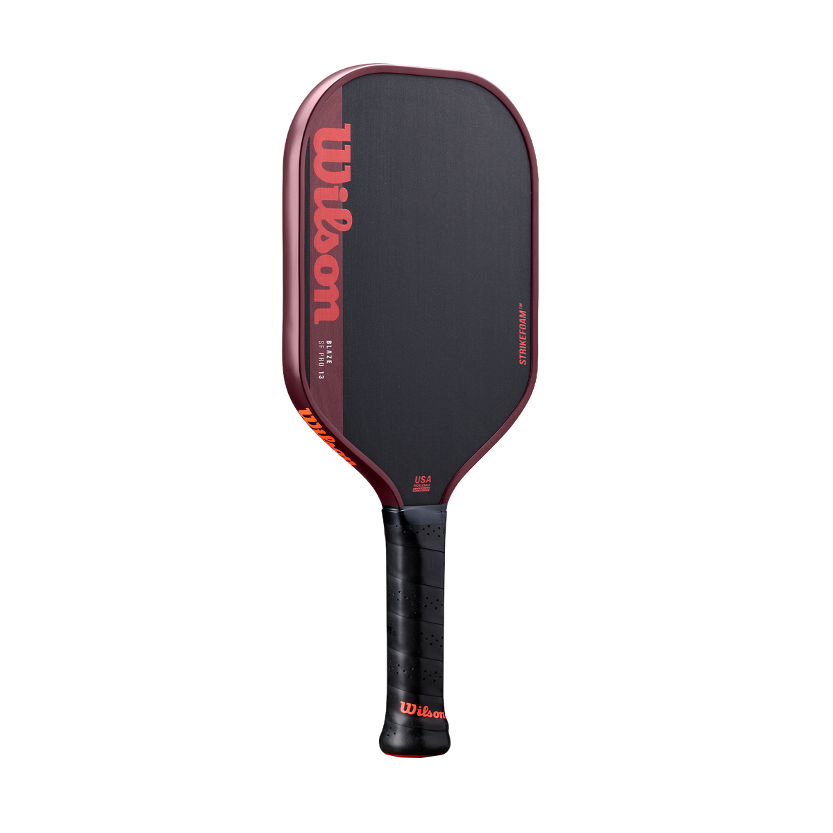 Wilson Blaze StrikeFoam Pro 13 Pickleball Paddle, Black/Red - alternate view 1