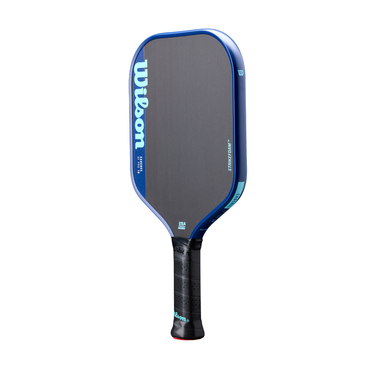 Wilson Cadence StrikeFoam Pro 16 Pickleball Paddle, Black/Blue - alternate view 2