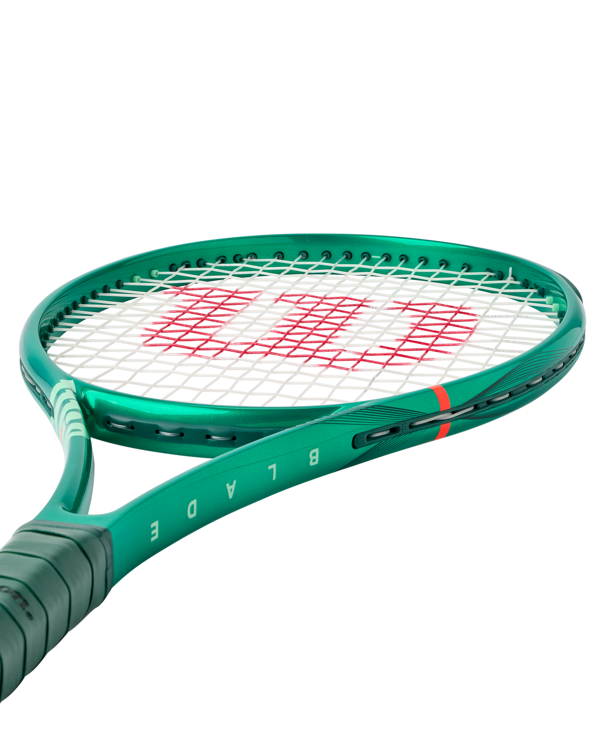Wilson Blade 100 Pro V10 Tennis Racket, Unstrung in Championship Green - alternate view 3