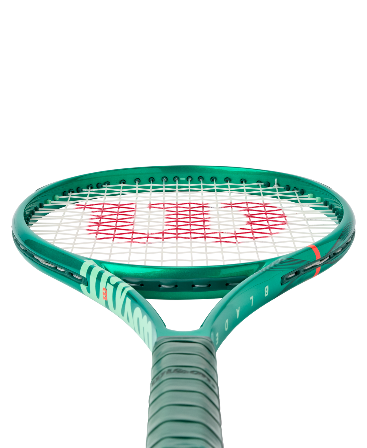 Wilson Blade 100 Pro V10 Tennis Racket, Unstrung in Championship Green - alternate view 2