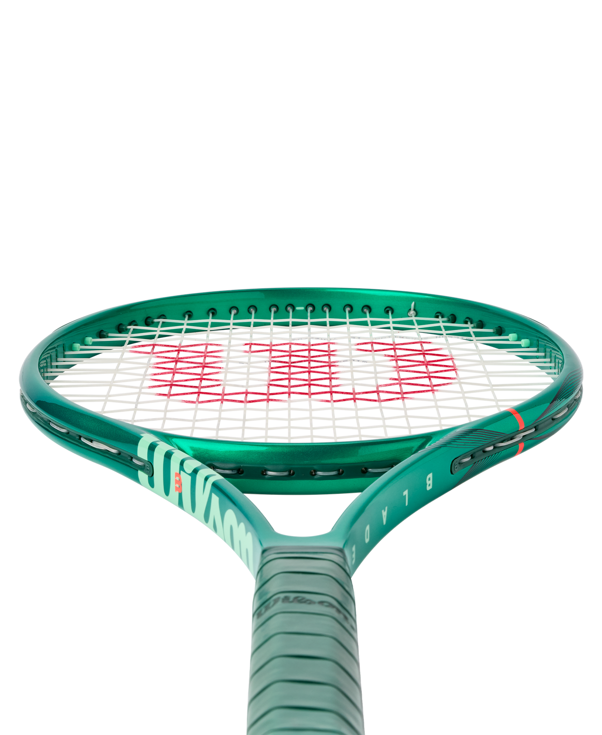 Wilson Blade 104 V10 Tennis Racket, Unstrung in Championship Green - alternate view 2