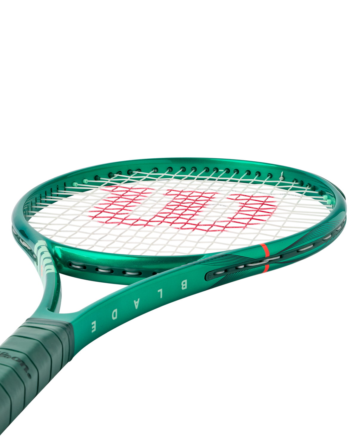 Wilson Blade 104 V10 Tennis Racket, Unstrung in Championship Green - alternate view 3