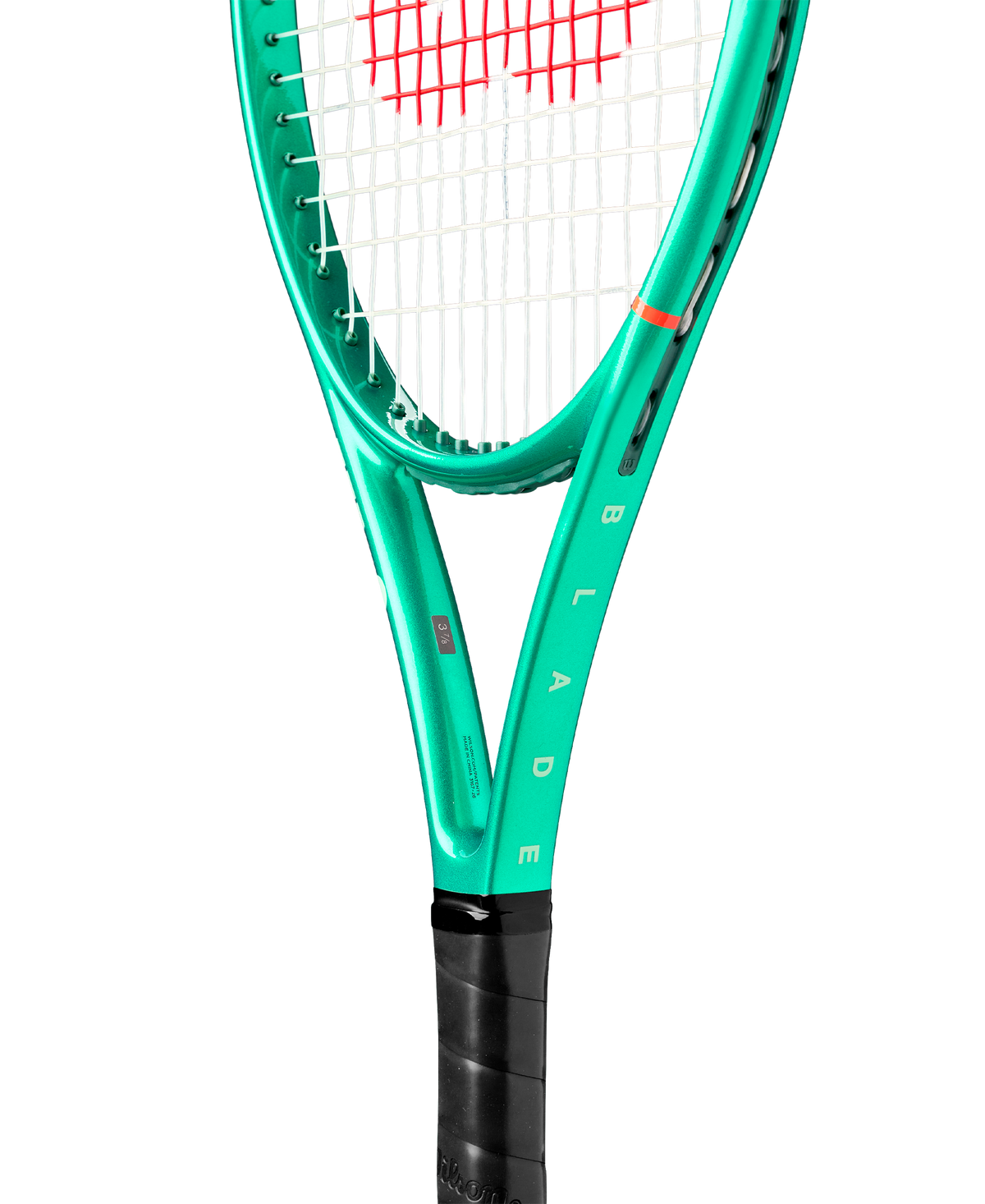Wilson Blade 25 V10 Junior Tennis Racket, Strung, Green - alternate view 4