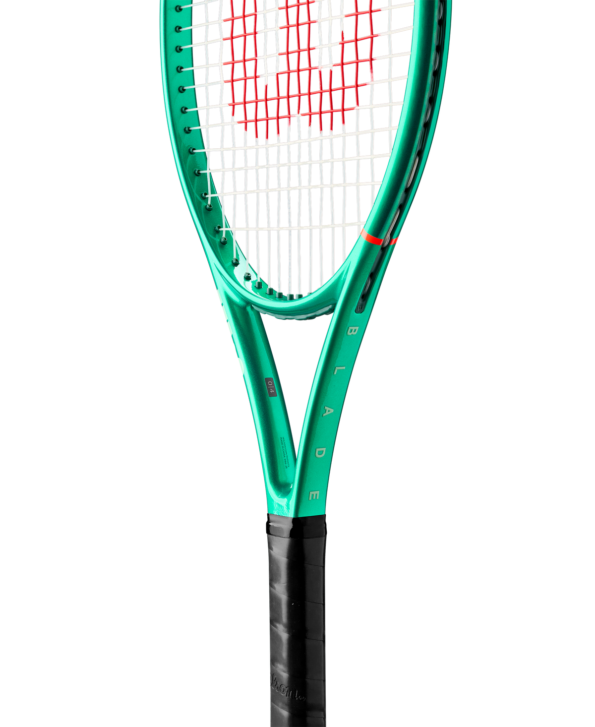 Wilson Blade 26 V10 Junior Tennis Racket, Strung, Green - alternate view 4