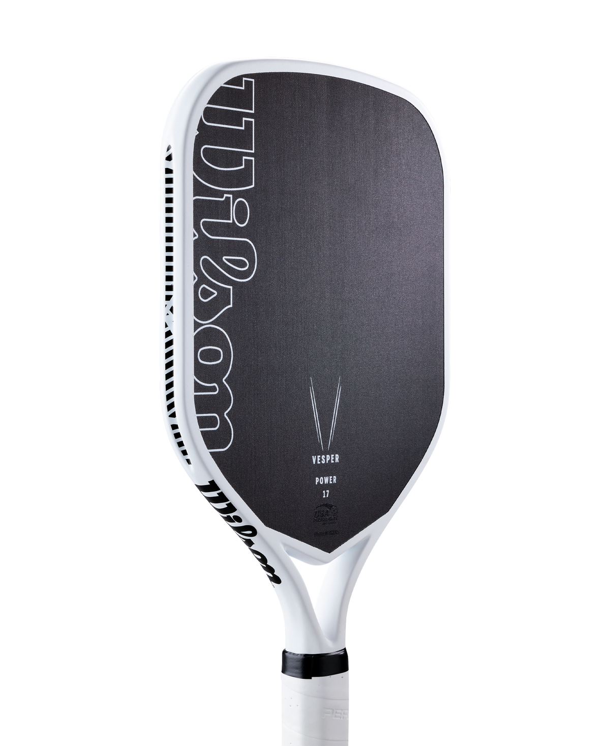 Wilson Vesper Power 17 Pickleball Paddle, Black/White - alternate view 4