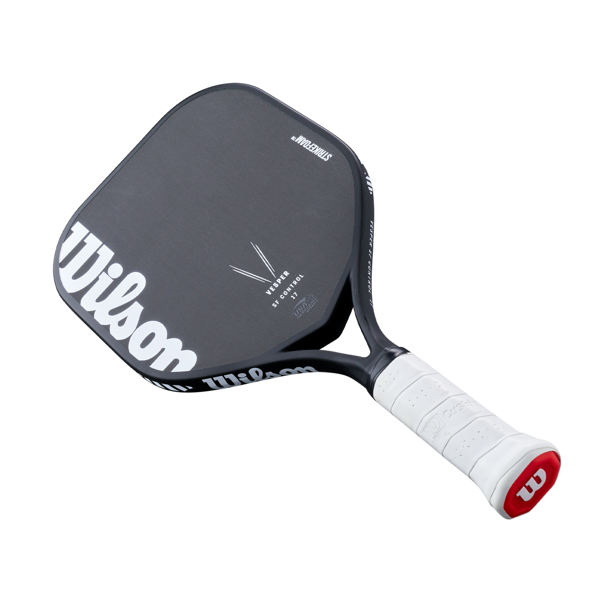 Wilson Vesper SF Control 17 Pickleball Paddle, Black/White - alternate view 5