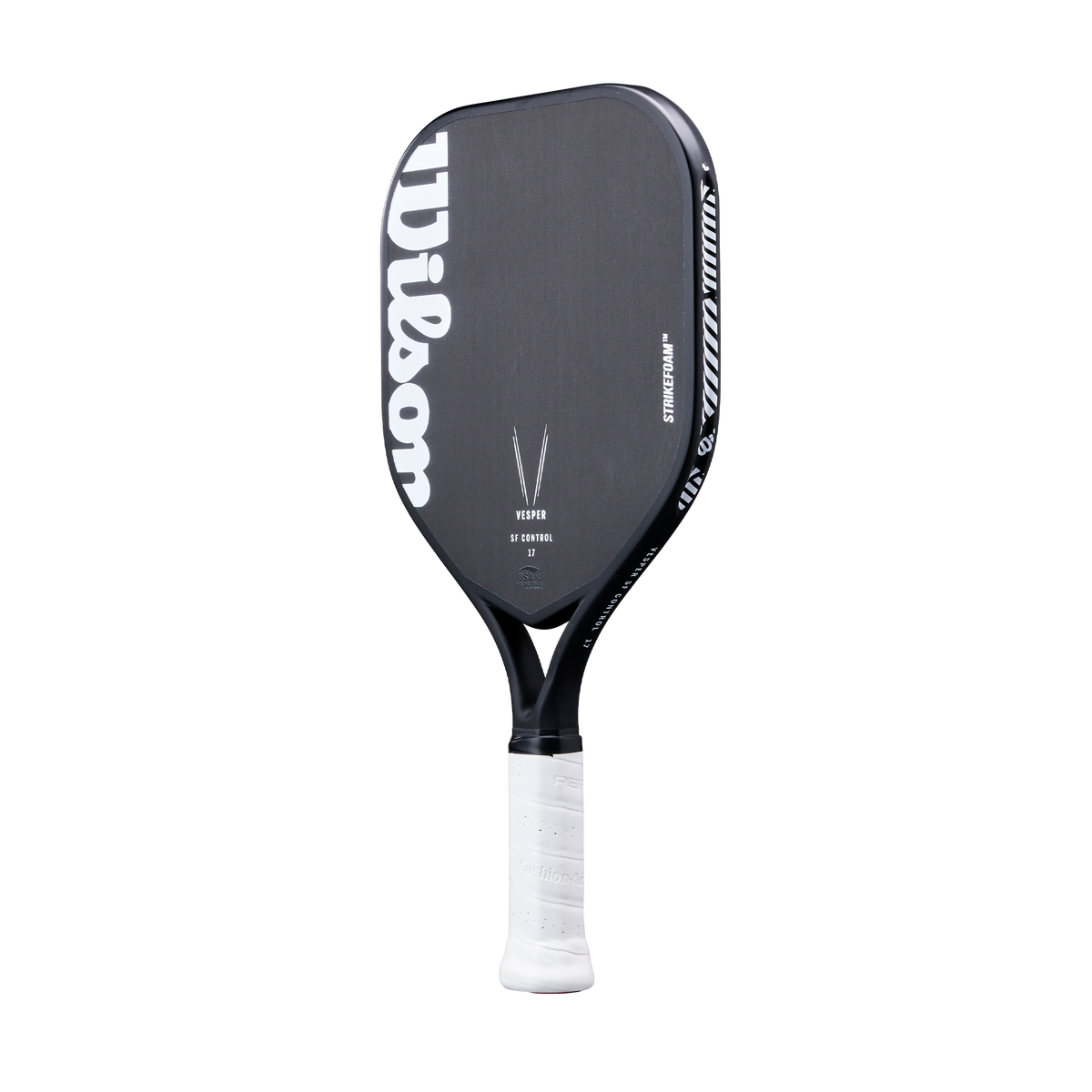 Wilson Vesper SF Control 17 Pickleball Paddle, Black/White - alternate view 2