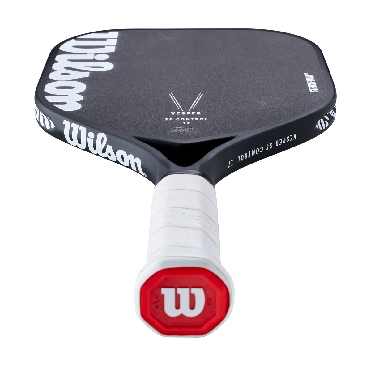 Wilson Vesper SF Control 17 Pickleball Paddle, Black/White - alternate view 3