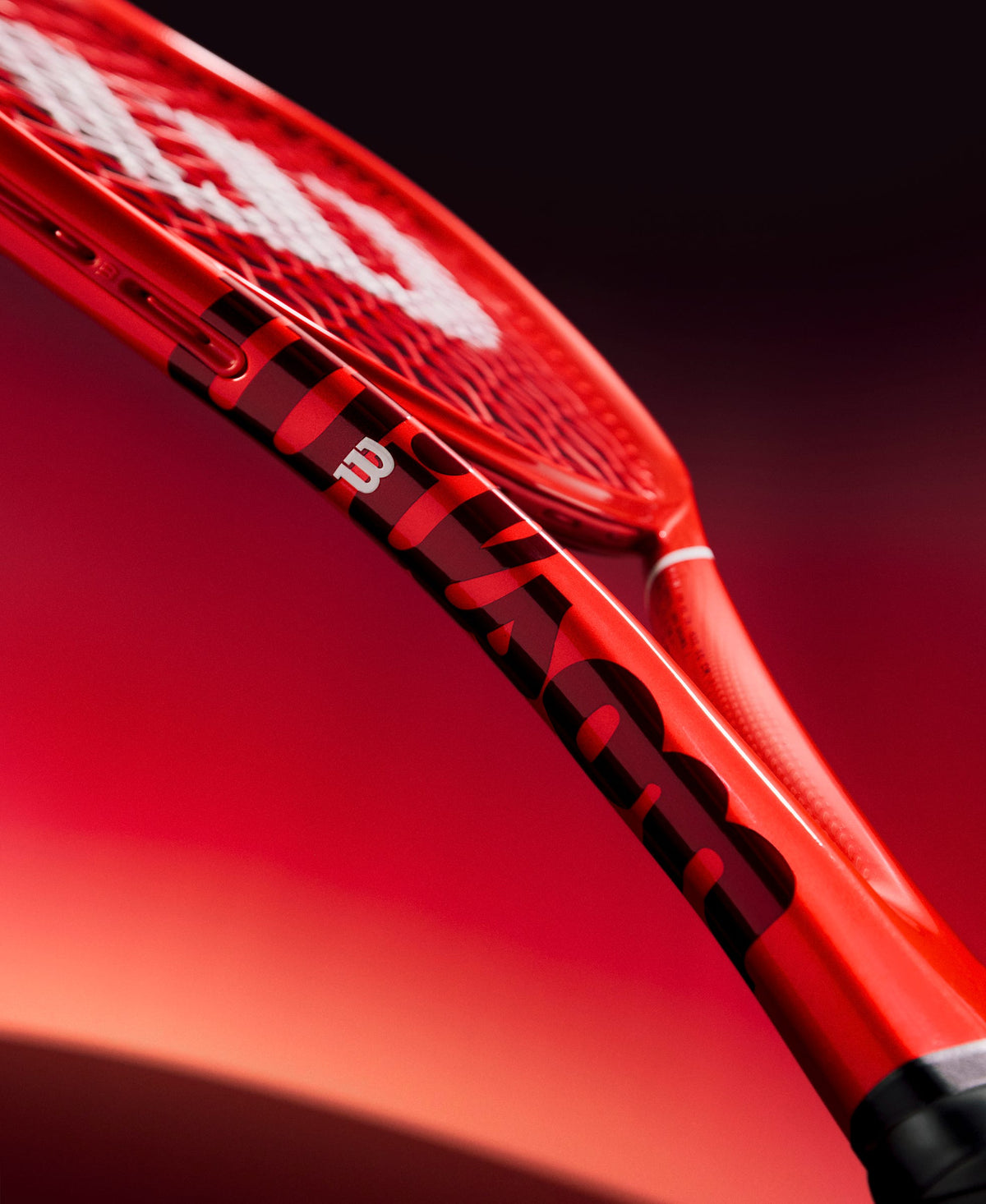 Wilson Defyer 98 Pro V1 Tennis Racket, Unstrung in Red - alternate view 7