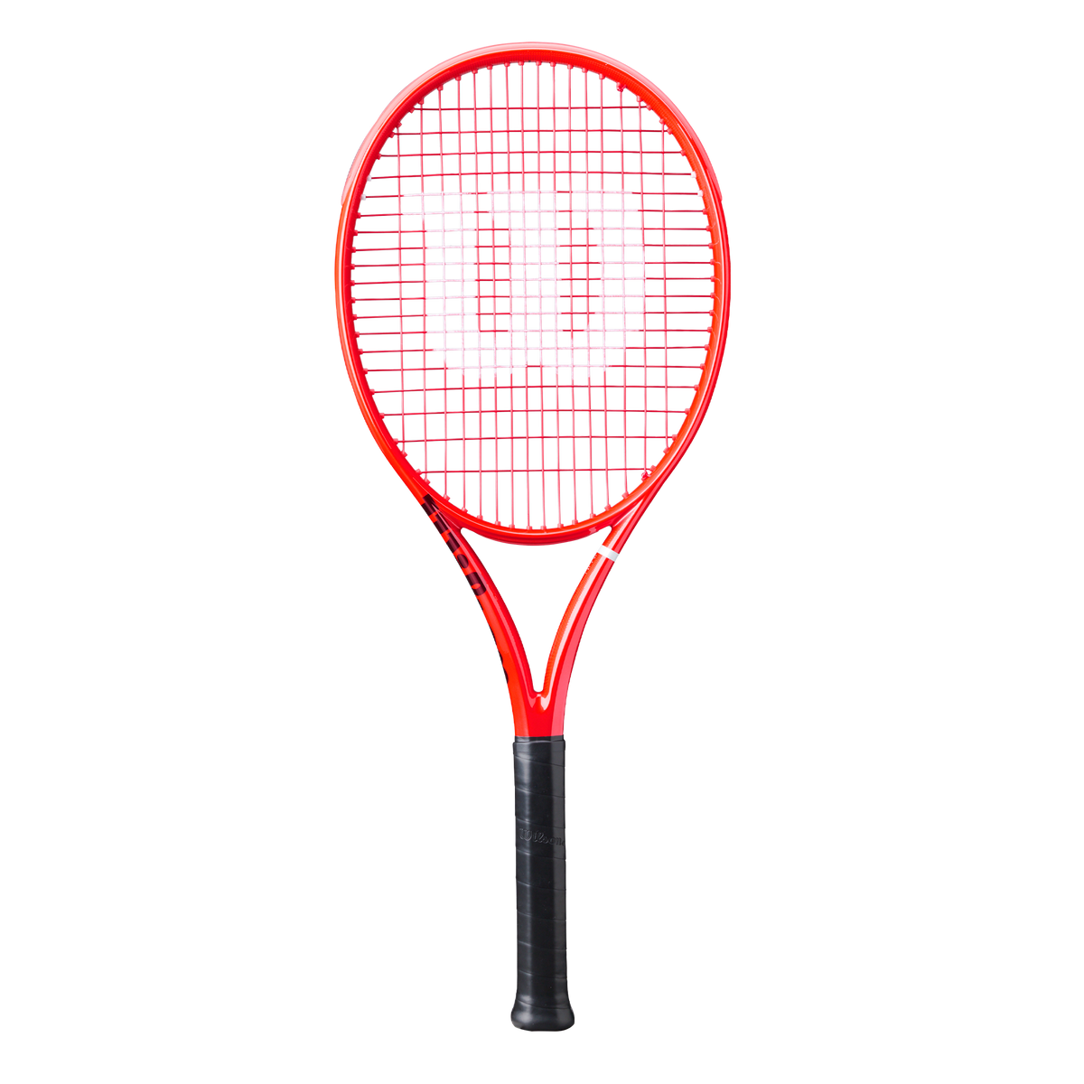 Wilson Defyer 100 V1 Tennis Racket, Unstrung in Red - main view