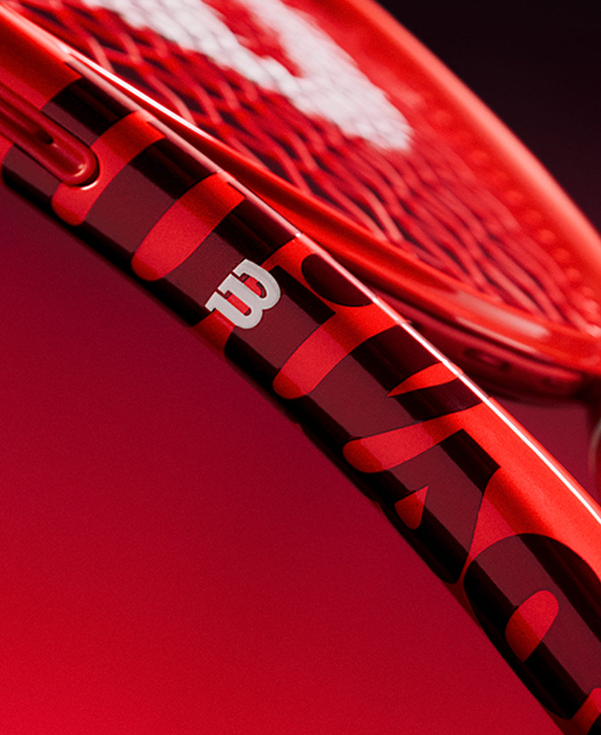 Wilson Defyer 100 V1 Tennis Racket, Unstrung in Red - alternate view 9