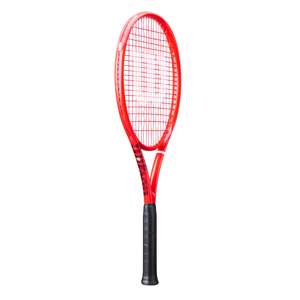 Wilson Defyer 100L V1 Tennis Racket Unstrung, 10.1 oz in Red - main view