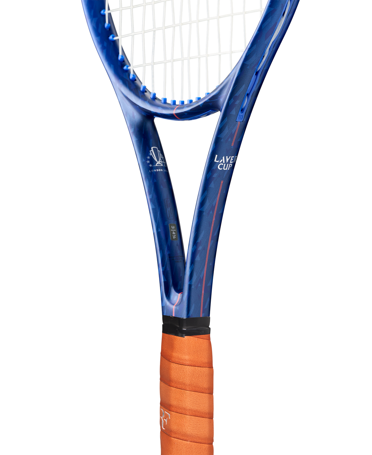 Wilson RF 01 Pro Laver Cup 2026 Tennis Racket Unstrung in Blue - alternate view 4