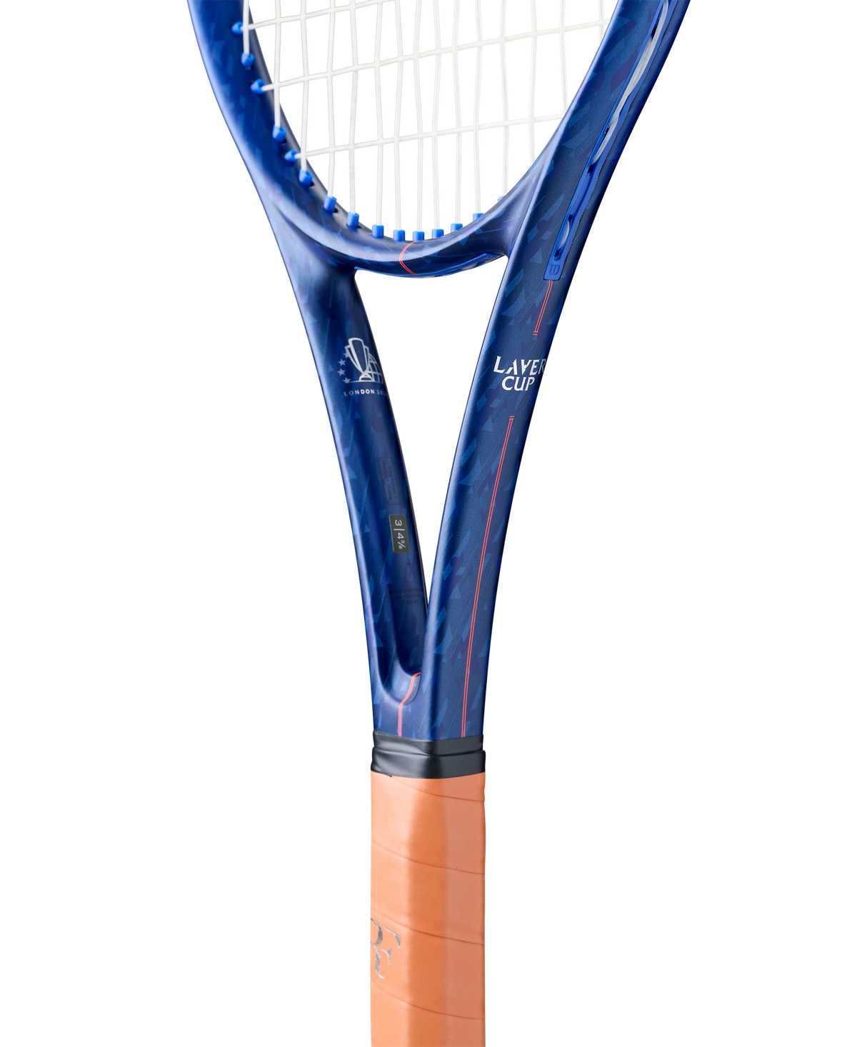 Wilson RF 01 Laver Cup 2026 Tennis Racket Unstrung in Blue - alternate view 4