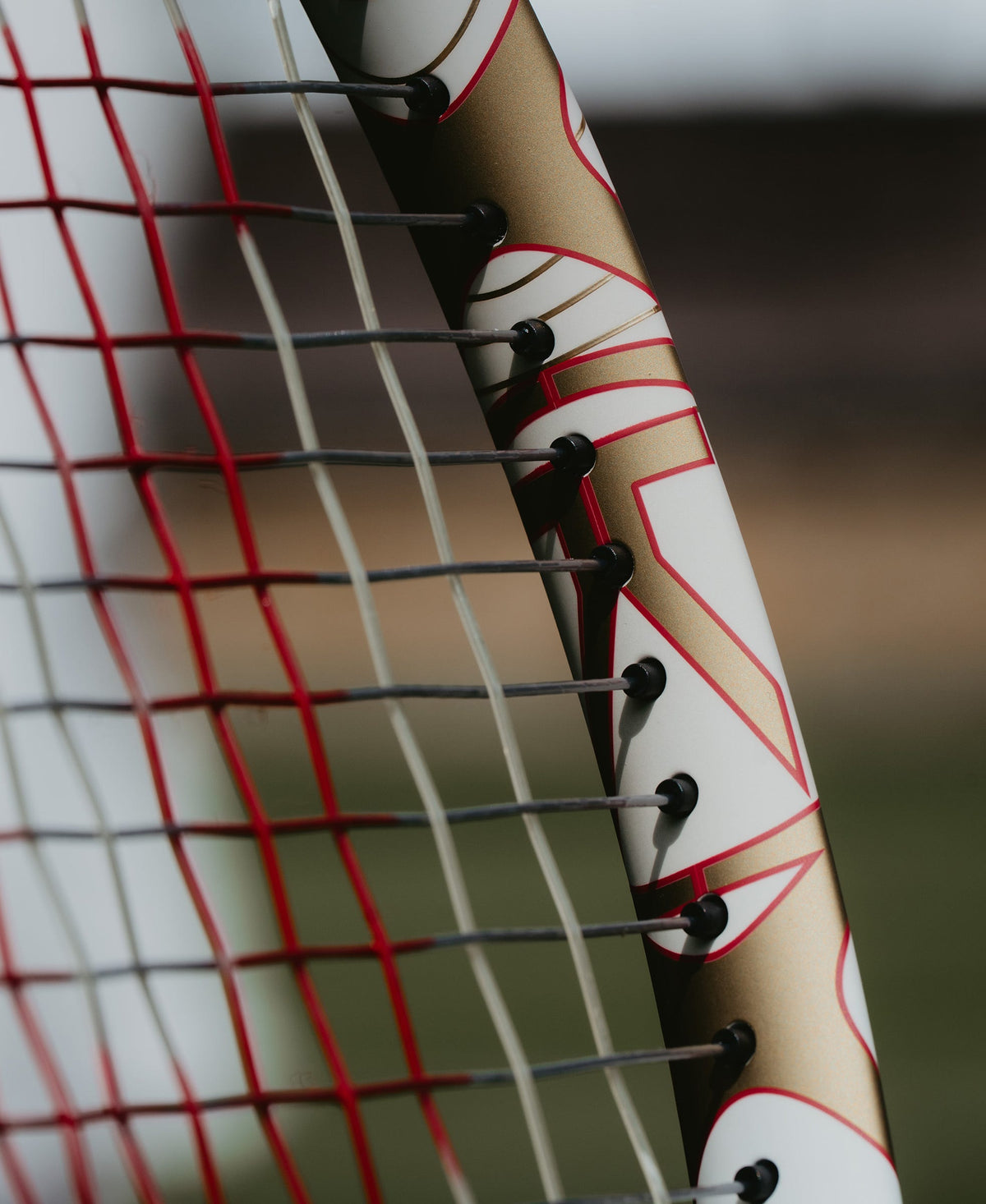 Wilson RF 01 Pro Hall of Fame Tennis Racket Unstrung, White/Gold - alternate view 7