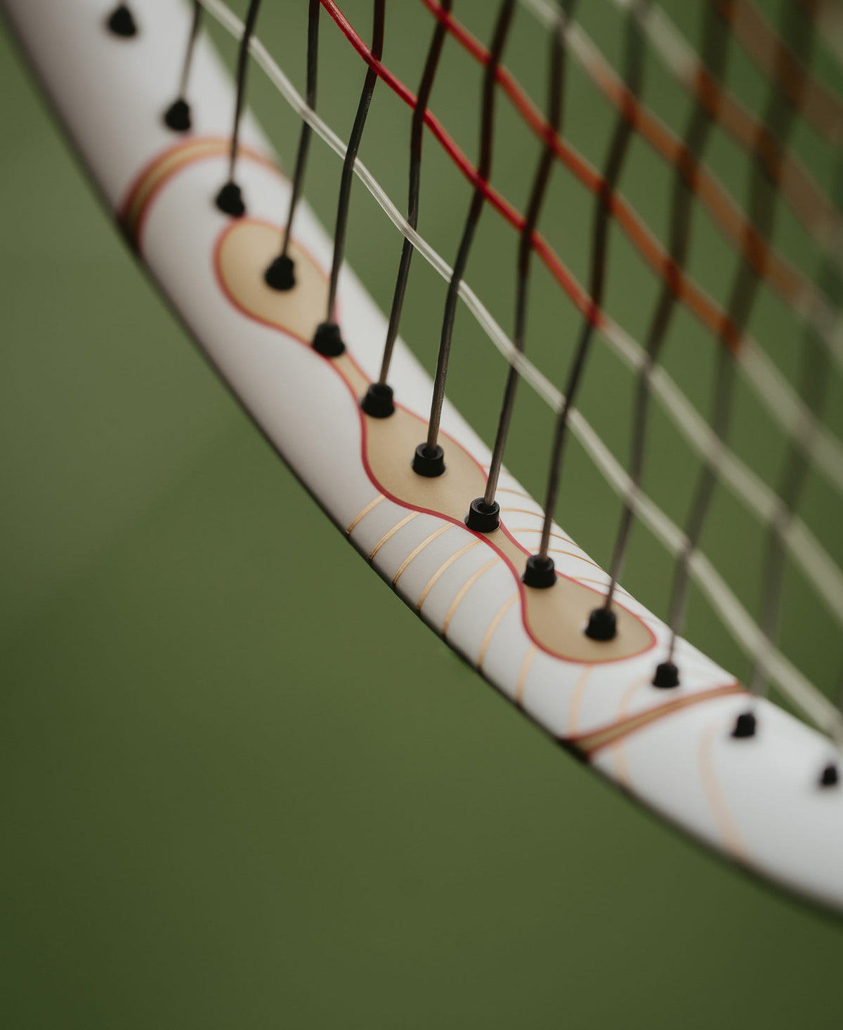 Wilson RF 01 Pro Hall of Fame Tennis Racket Unstrung, White/Gold - alternate view 8