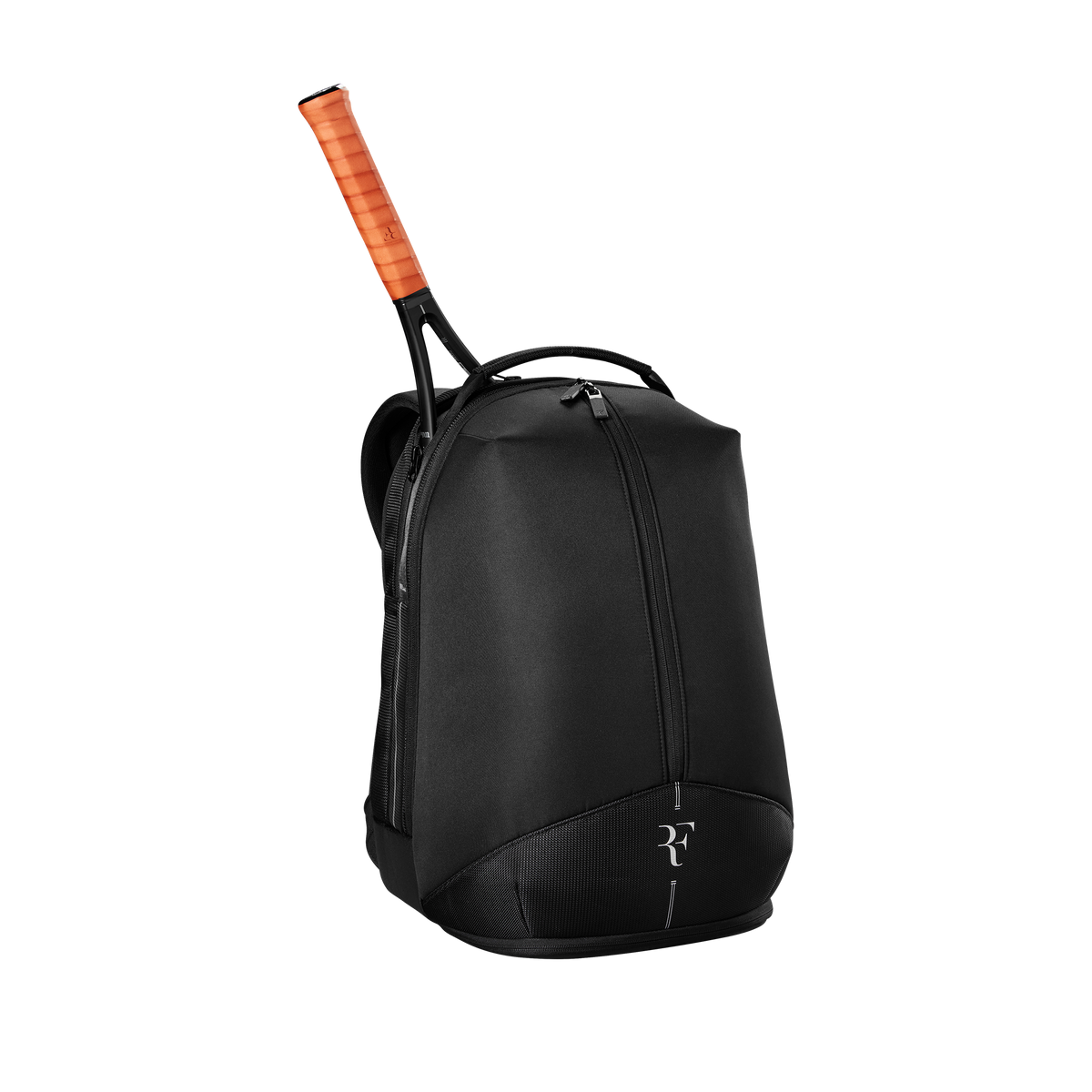 Wilson RF Tennis Backpack, Holds 2 Rackets, Black - alternate view 1
