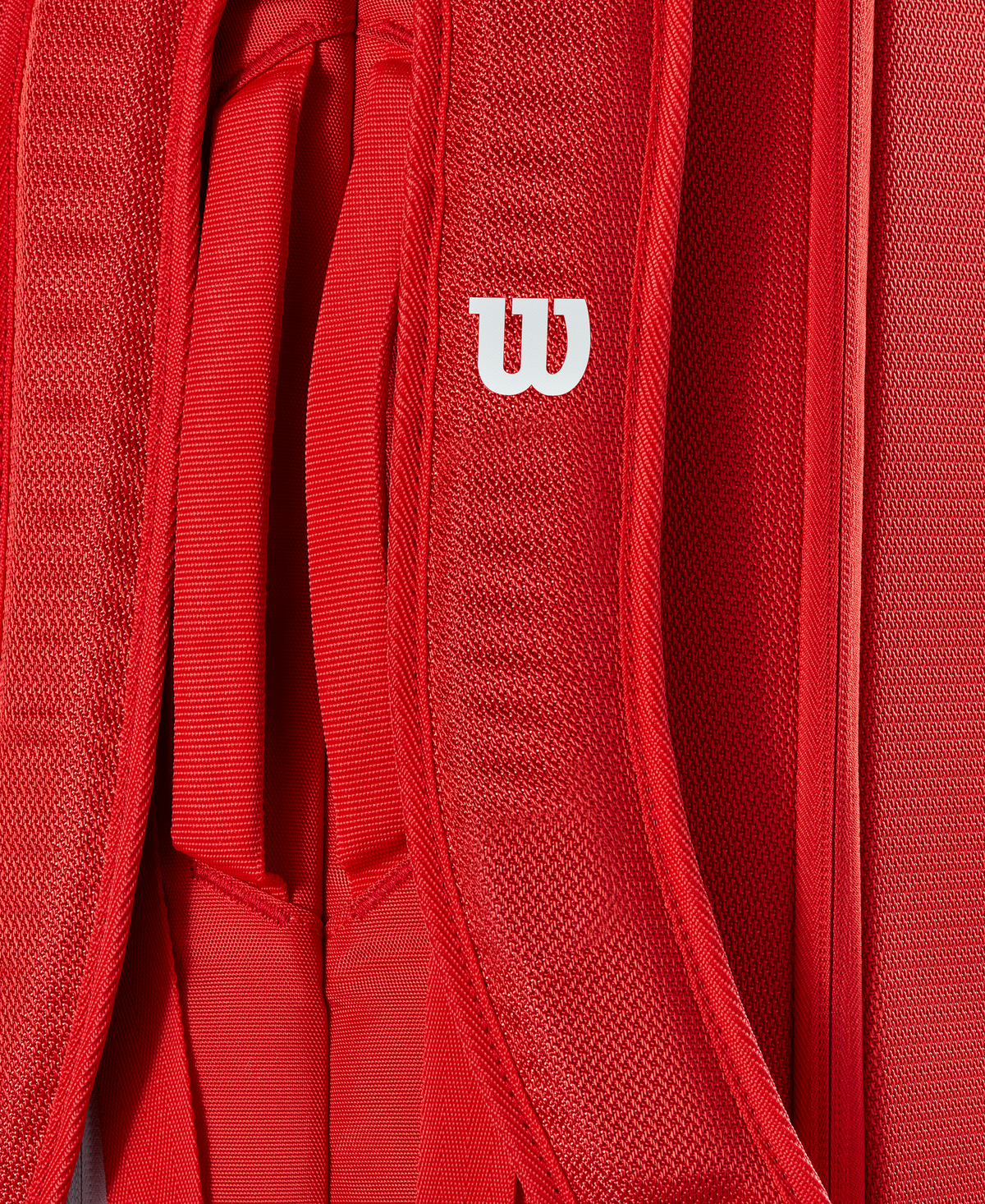 Wilson Super Tour 6 Pack Tennis Racket Bag, Red/White - alternate view 6