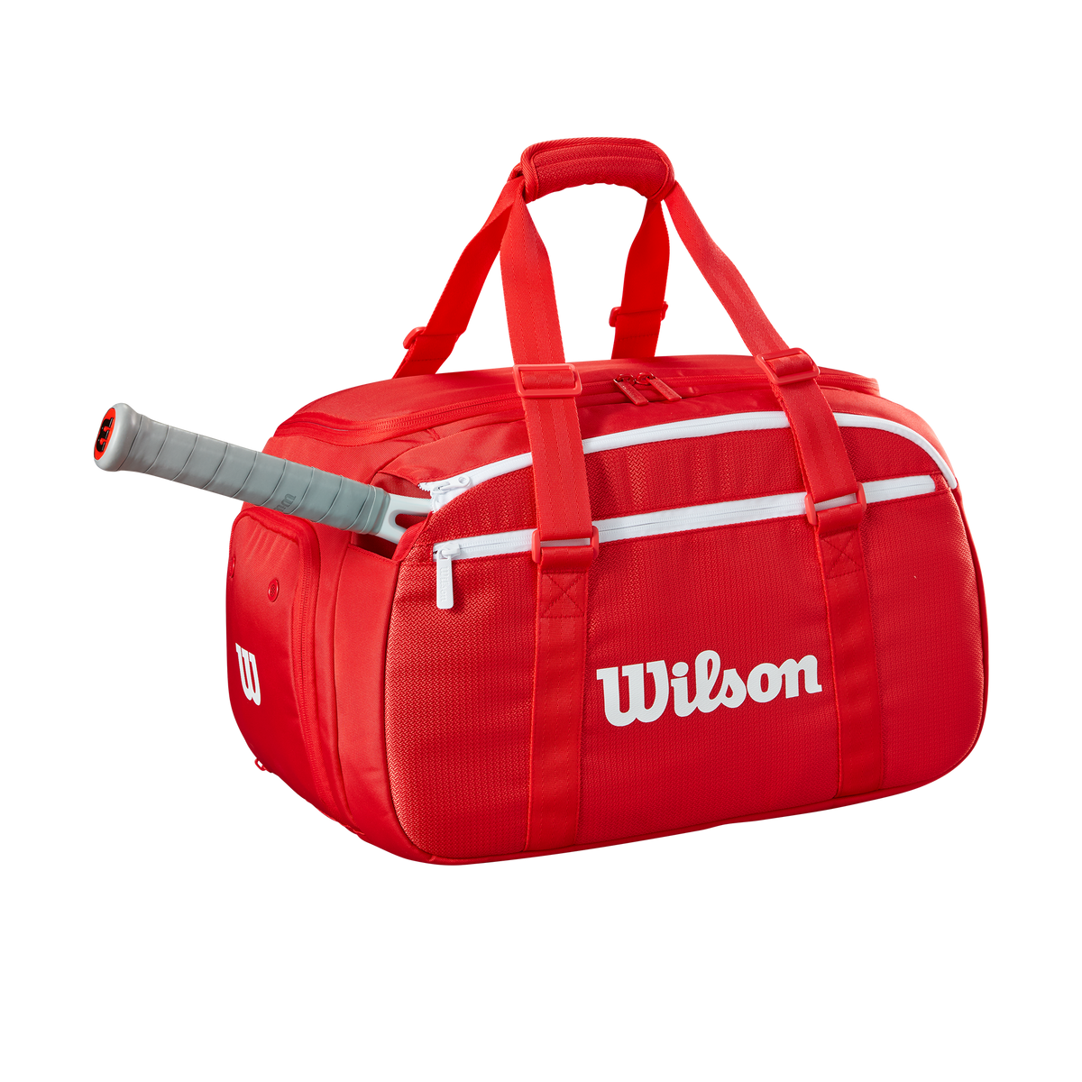 Wilson Super Tour Red Small Tennis Duffel Bag - alternate view 2