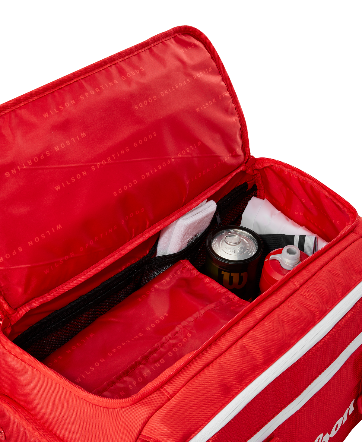 Wilson Super Tour Red Small Tennis Duffel Bag - alternate view 5