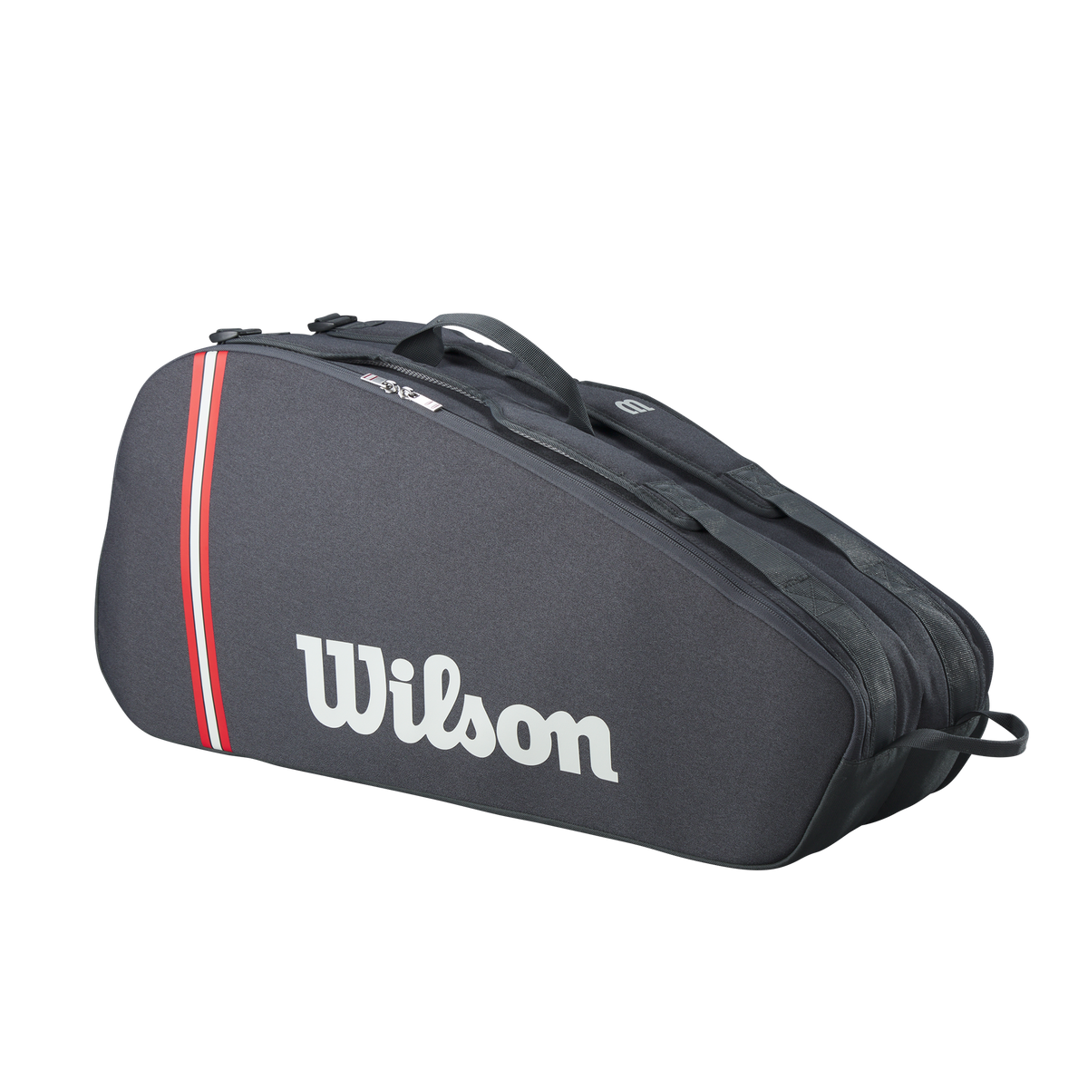 Wilson 2025 Tour 6 Pack Tennis Racket Bag, Black - main view